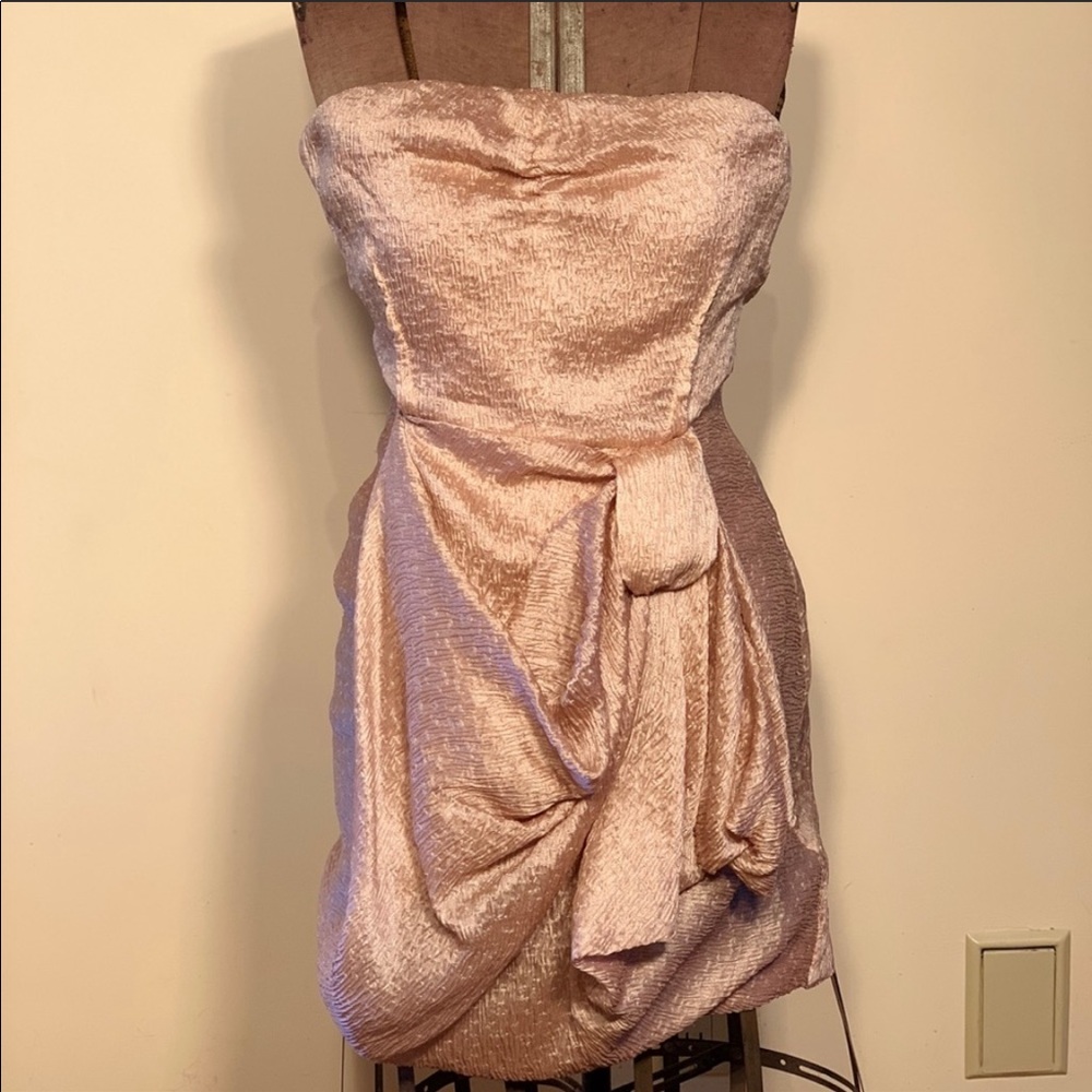 Strapless pink see by Chloe dress NWT